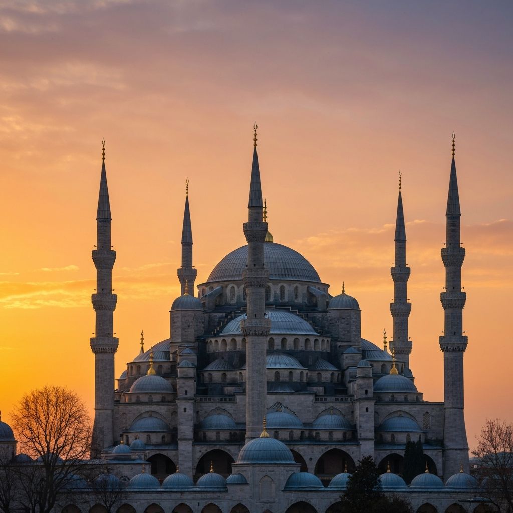 Blue Mosque in Istanbul, Turkije